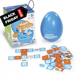Настільна гра "Математичний Скрамбл" (85 фішек) Learning Resources