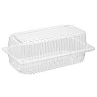 Одноразовий пластиковий контейнер 35-1 HF, 227×127×85 мм, 1700 мл, 50 шт