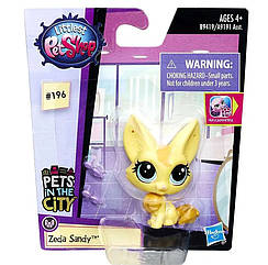 Фігурка Littlest Pet Shop Zeda Sandy #196 Pets in the City — оригінальна іграшка Hasbro