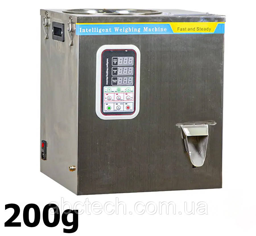 Дозатор ваговий NPF-200C зі спіральним вібролотком для сипких продуктів продлогованої форми до 200 грамів, фото 1