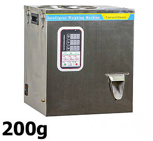 Дозатор ваговий NPF-200C зі спіральним вібролотком для сипких продуктів продлогованої форми до 200 грамів