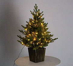 Ялинка штучна Chomik в горщику, 90 LED ламп, висота 90 см