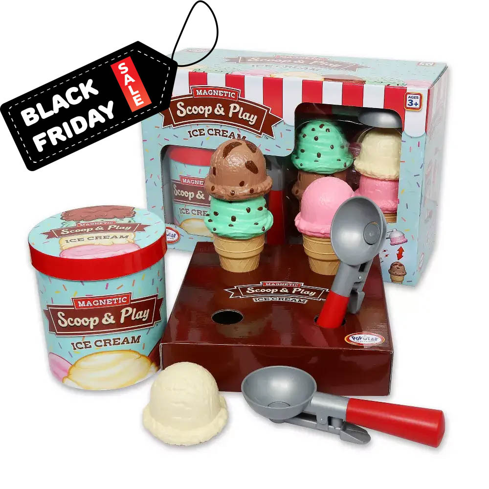 Магнітний набір Морозиво.  Серія З'єднуй і Міксуй Popular Playthings, фото 1