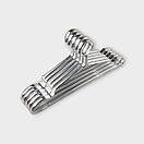 Металеві вішалки плічки 41 см срібні для одягу 5 шт упаковка, фото 5