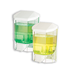 Диспенсер дозатор настінний для рідкого мила 500 мл пластиковий