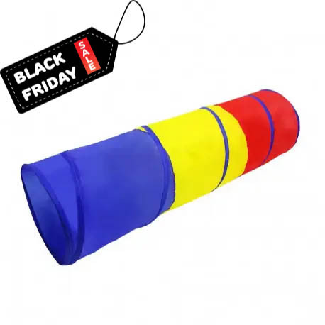 Дитячий ігровий тунель Яскраві кольори ( довжина 180 см, діаметр 46 см), фото 1