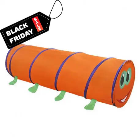 Дитячий ігровий тунель Помаранчева Гусениця ( довжина 150 см, діаметр 46 см), фото 1