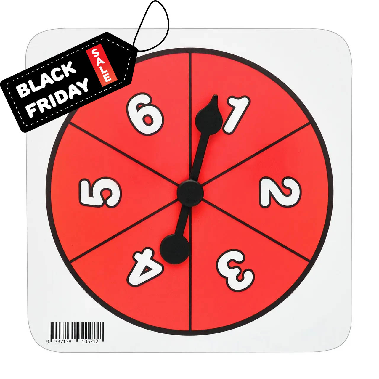 Спінер для ігор та розвитку: цифри від 1 до 6 (1 шт.), фото 1