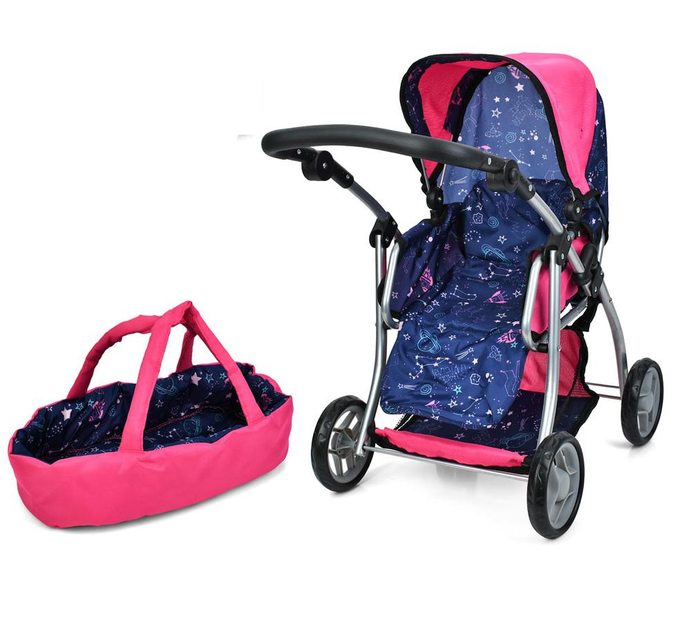 Візочок-трансформер для ляльки, 59*35*62см, Melogo, 9672, фото 1
