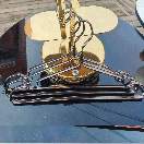 Металеві вішалки плічки 41 см бронзові для одягу 5 шт упаковка, фото 6