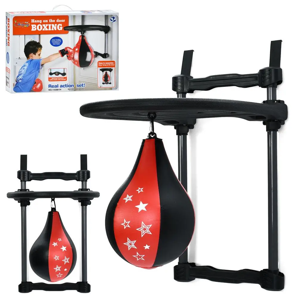 Дитячий набір боксу: підвісна настінна груша 20,5см, MR 1541, фото 1