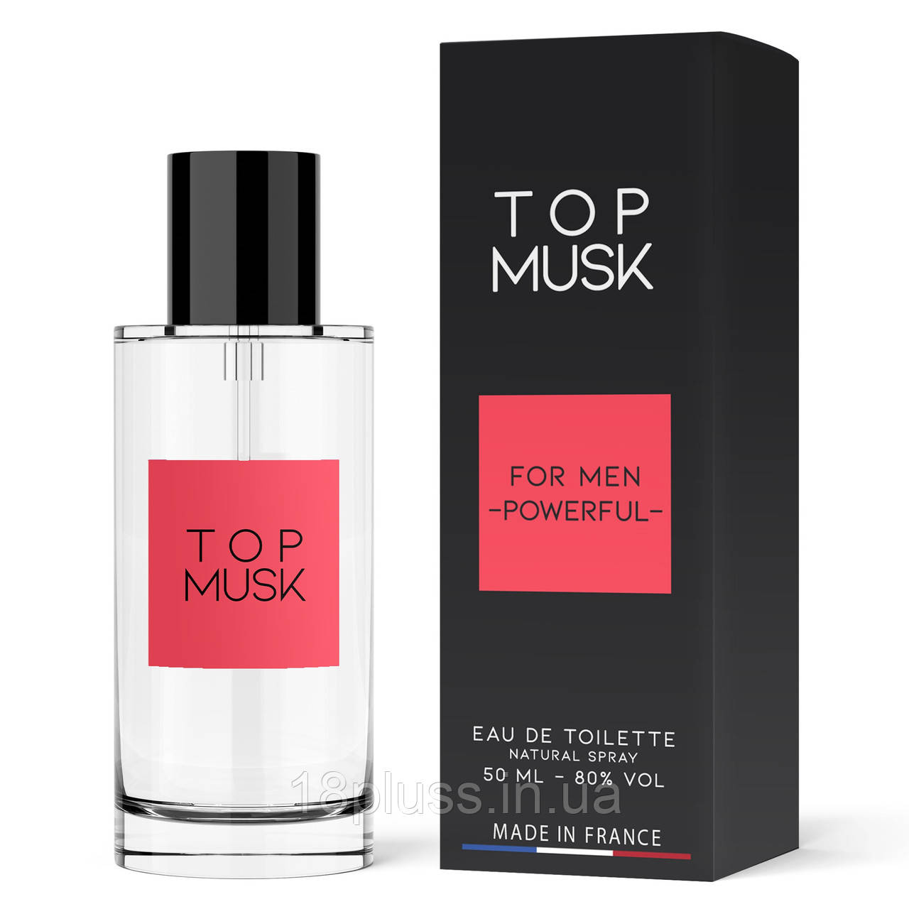 Елітна чоловіча туалетна вода з феромонами Ruf Top Musk, 50 мл, фото 1