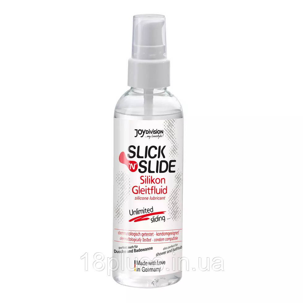 Преміум гель-лубрикант на силіконовій основі Slick'n'Slide, 100 мл, фото 1