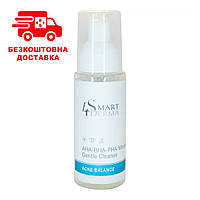 Мультикислотна пінка для жирної та проблемної шкіри AHA-BHA-PHA Gentle Cleanse Smart4Derma 80 мл.