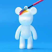 Набор для Творчести DIY Медведь Bearbrick Брелок, Краски, Кисточка (01603)