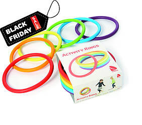 Кольорові кільця 6 шт. Gonge