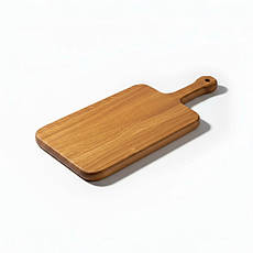 Кухонна та сервірувальна дощечка з ручкою "Кантрі Лонг" Робоча зона 25х15 см