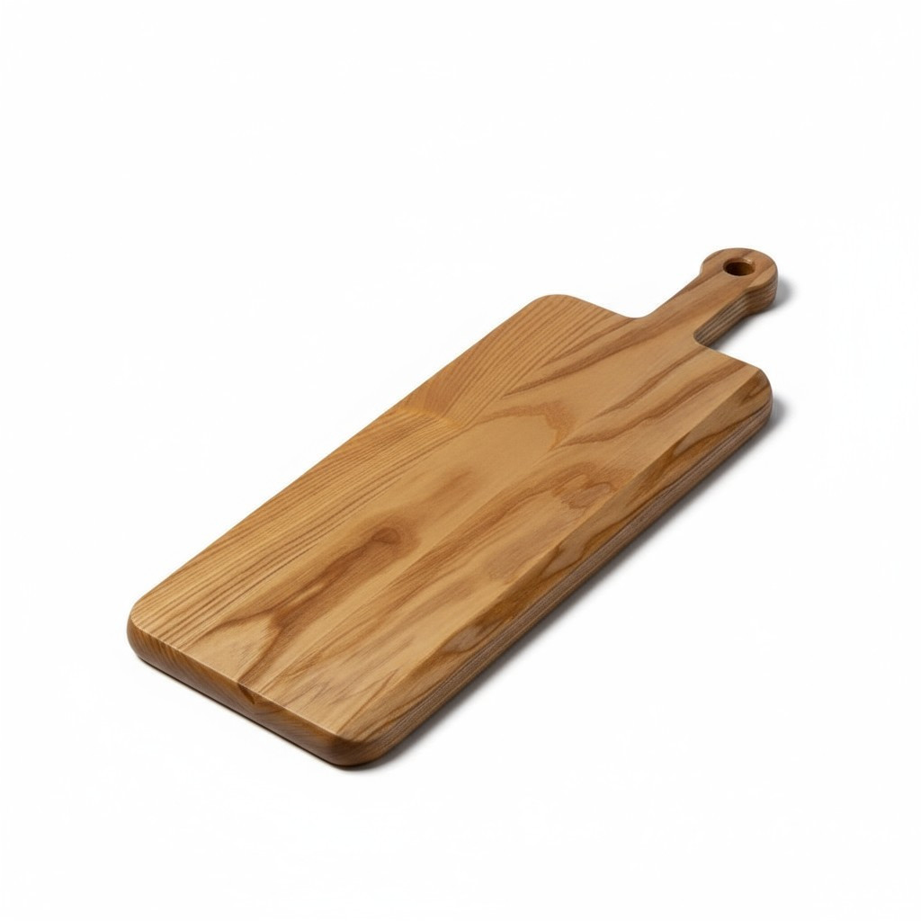 Кухонна сервірувальна дошка з ручкою "Кантрі Лонг" Робоча зона 40х20 см, фото 1