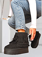 Уги чорні зимові жіночі