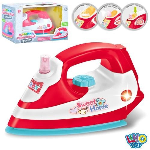 Побутова техніка Праска 7933 19 см музика бризкає водою на бат-ці у кор-ці р.25х15х11см