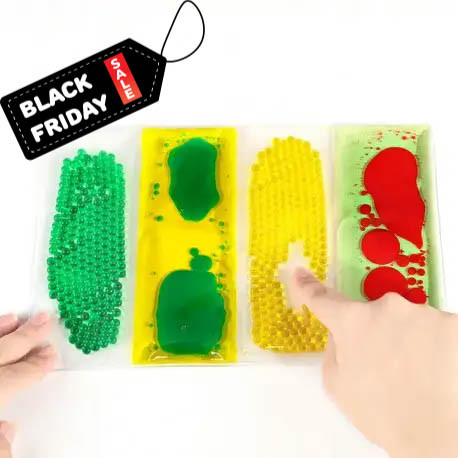 Сенсорний фітжет-лист "Dual Touch Pad" Sensory Toys, фото 1