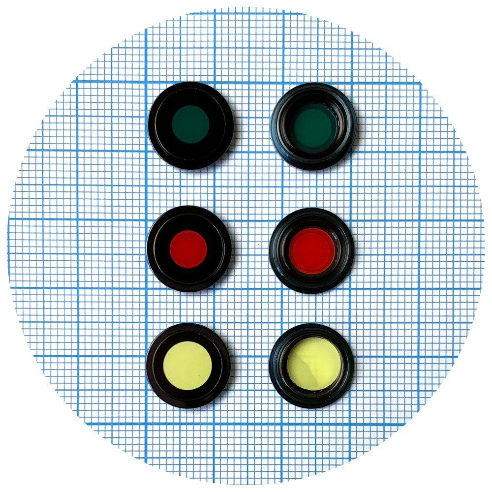 Скло камери Apple iPhone 12 Pro (з синім кільцем - 3 шт), фото 1