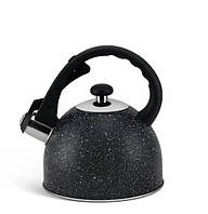 Чайник із свистком Edenberg EB-1973-Black 1.5 л чорний prom