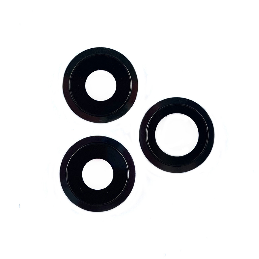 Скло камери Apple iPhone 11 Pro, iPhone 11 Pro Max (із зеленим кільцем - 3 шт), фото 1