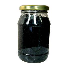 Икра черная осетровая 440 грамм (имитация) "Рыбанов" (Стекло+крышка)