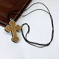 Хрестик на шнурку (підвіска на шию), 4×2,5 см