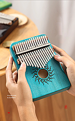 Калімба з дерева 17 язичків