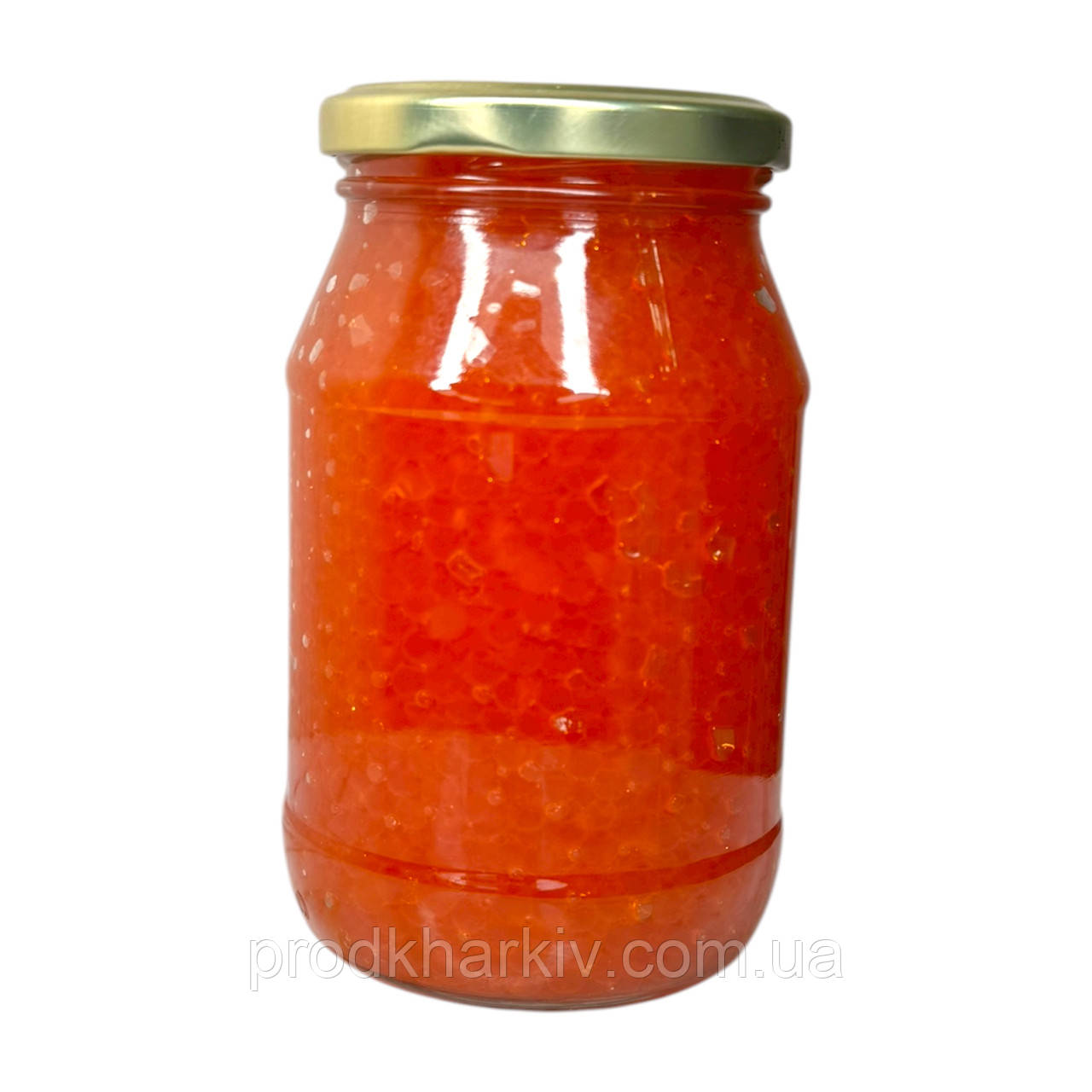 Ікра червона лососева (імітація) "Рибанов" 440 грамів (Скло + кришка).