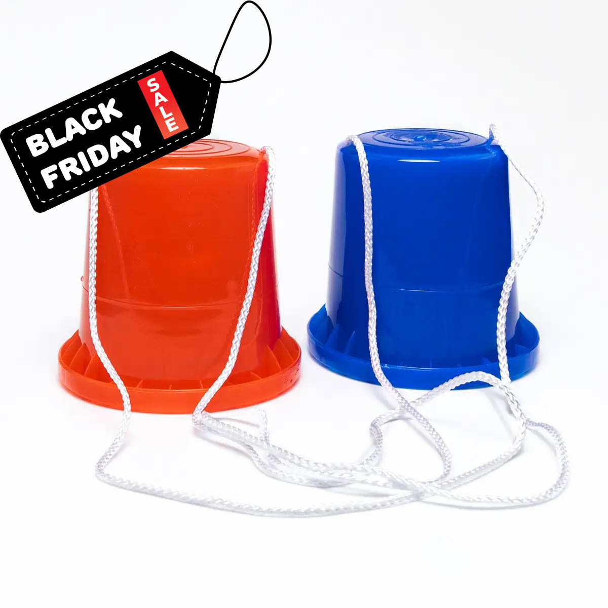 Пластикові дитячі ходулі 2  шт (колір в асортименті), фото 1