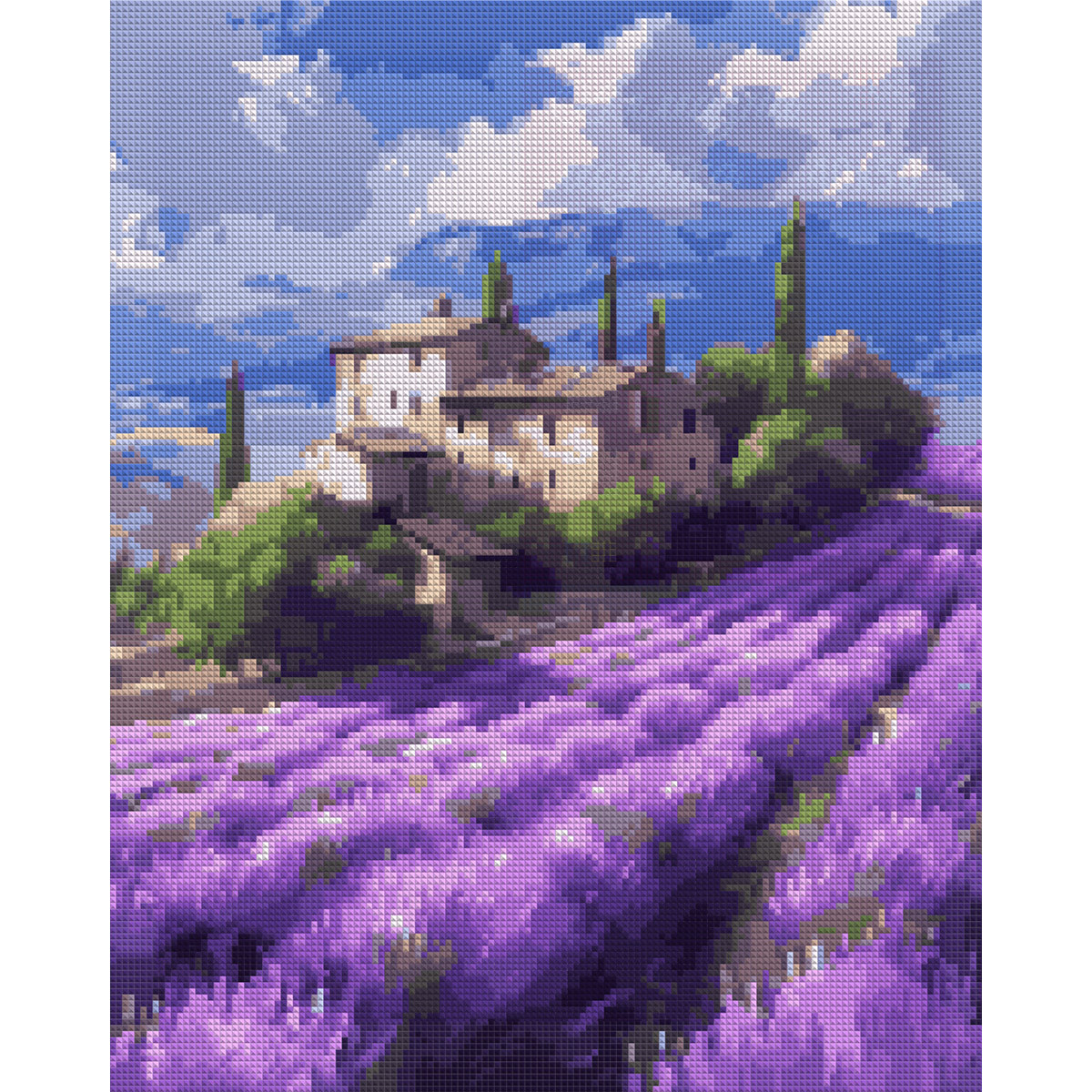 Алмазна мозаїка SANTI Прованс 40х50 см на підрамнику, фото 1