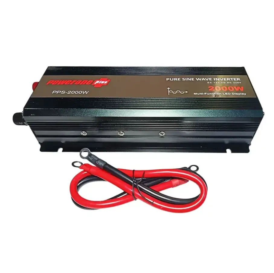Інвертор напруги, 2000 вт 12/220 V Чиста Синусоїда