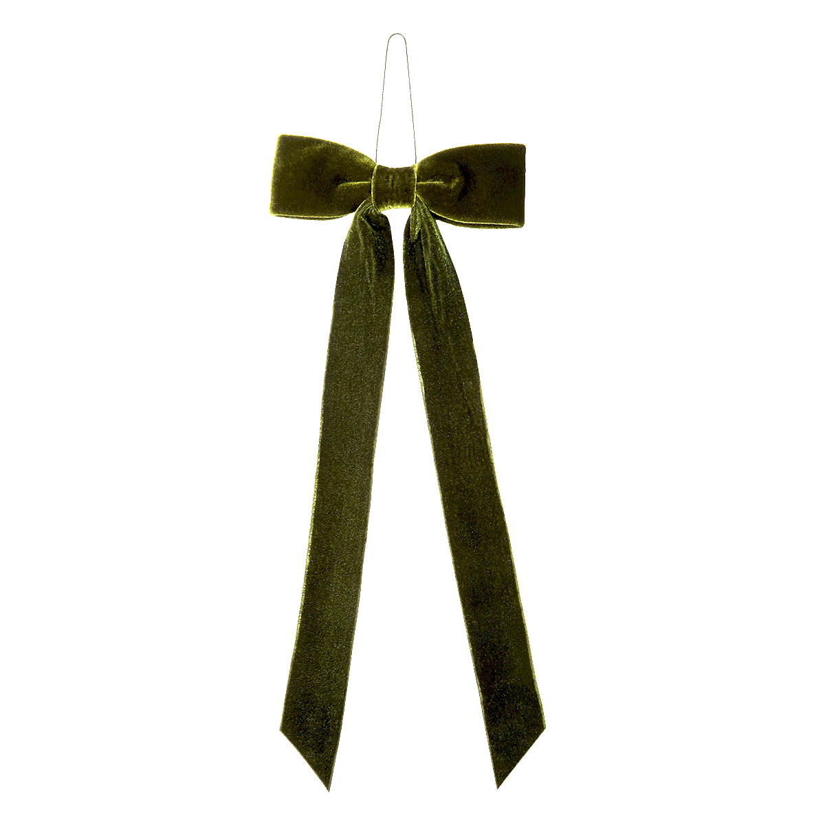 Прикраса декоративна Yes! Fun Бант 38x16см темно-зелений, фото 1