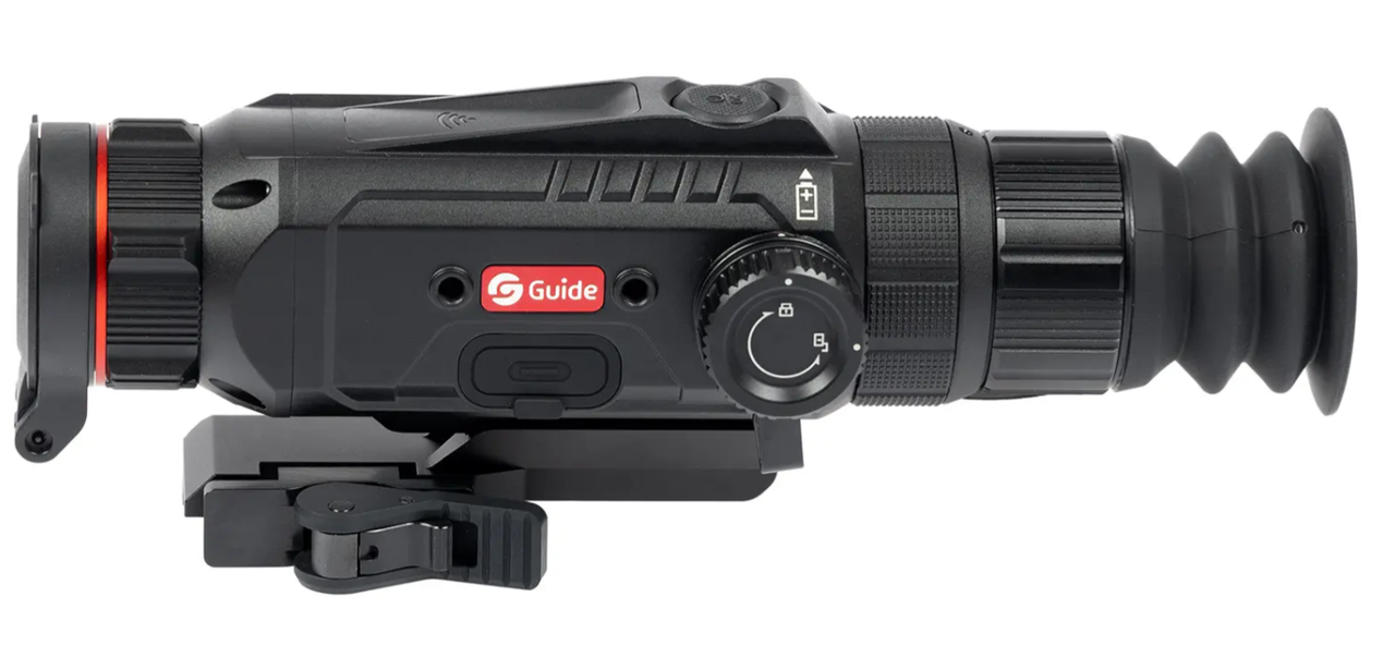 Приціл тепловізійний GUIDE TR212 Gen2 2.8-11.2x19 256x192@12μm QD Long mount, фото 1
