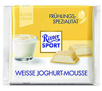 Шоколад Ritter Sport Weisse Joghurt Mousse, 100 г