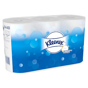 Туалетний папір Kleenex стандартний рулон 3 шари 8440 —