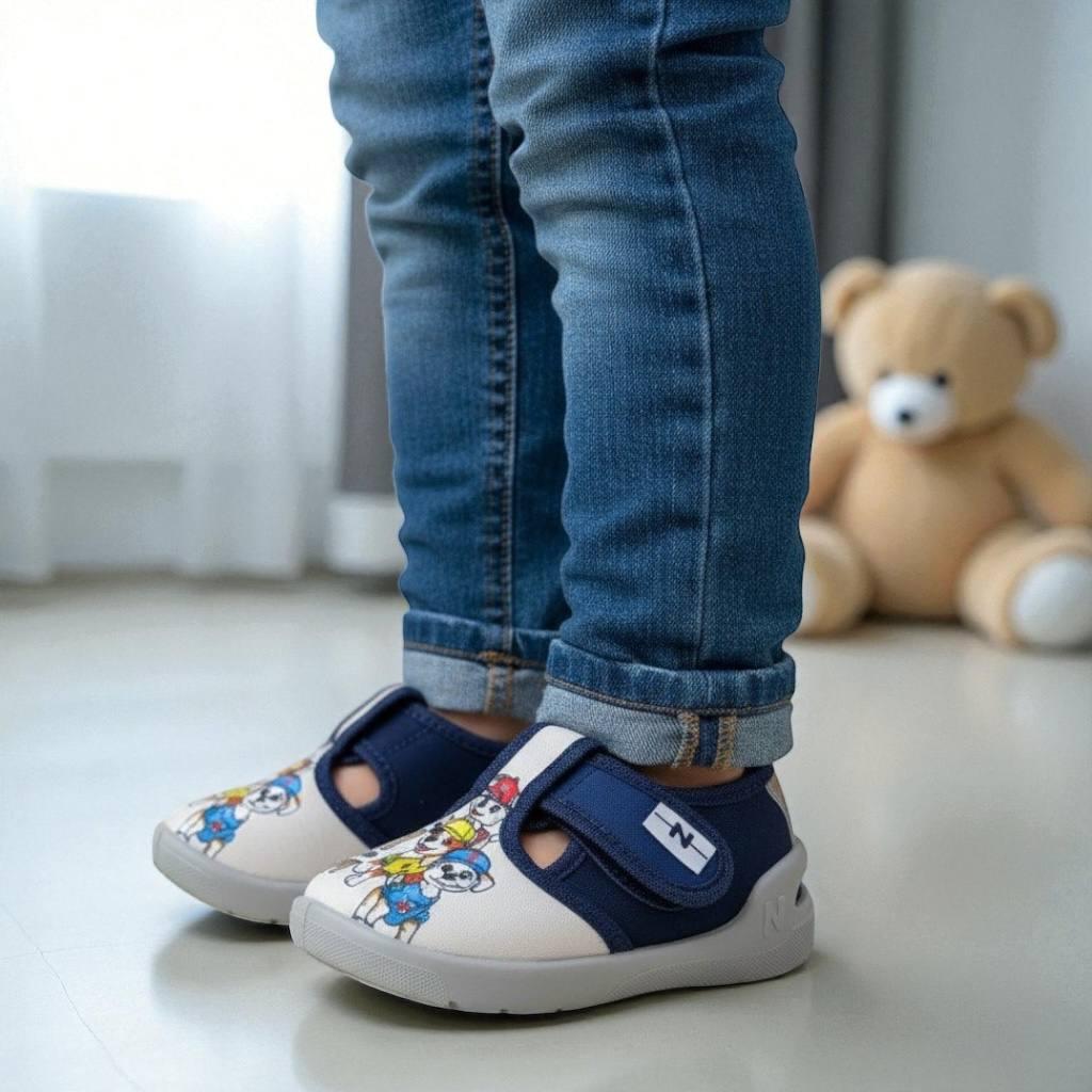 Дитячі капці в садку та для дому, текстильне взуття для хлопчиків Waldi. Розмір: 20-25, фото 1