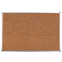 Дошка коркова 100х150см. в алюмінієвій рамці Flipp