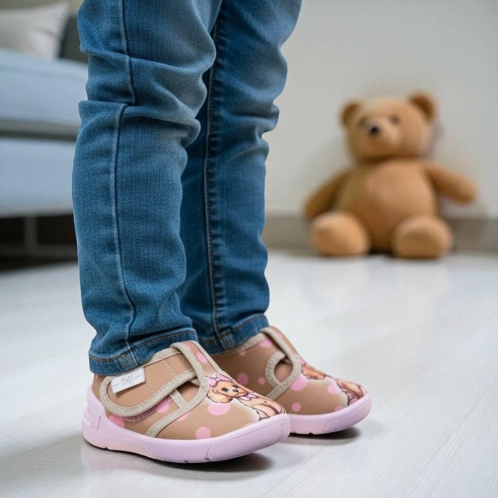 Waldi дитячі капці в садку та для дому, текстильне взуття для дівчат Розмір: 19-25, фото 1