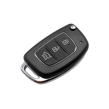 Корпус ключа брелка ix35 Hyundai HY20 3 кн 1J000-433-EU 1J000433EU GEN-TP0KA-185T GENTP0KA185T