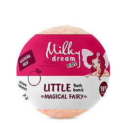 Бомба для ванн kids "Казкова Фея" з каблучкою 75 г Milky Dream