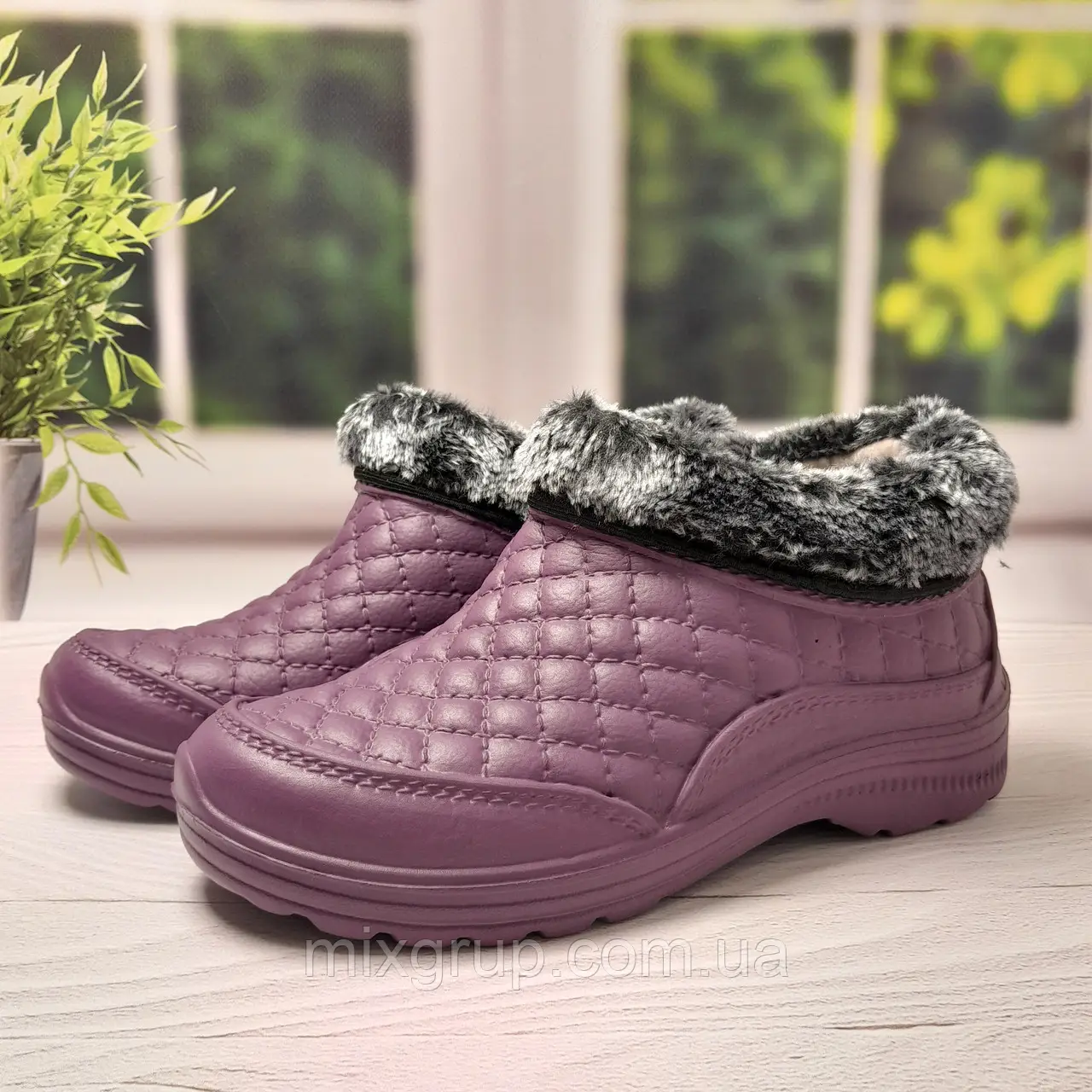 Галоші ПВХ зимові розмір 40, фото 1