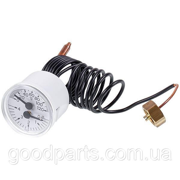 Термоманометр 0-4 бар 0-120 °C для газового котла Baxi Eco, Westen Energy 8922380