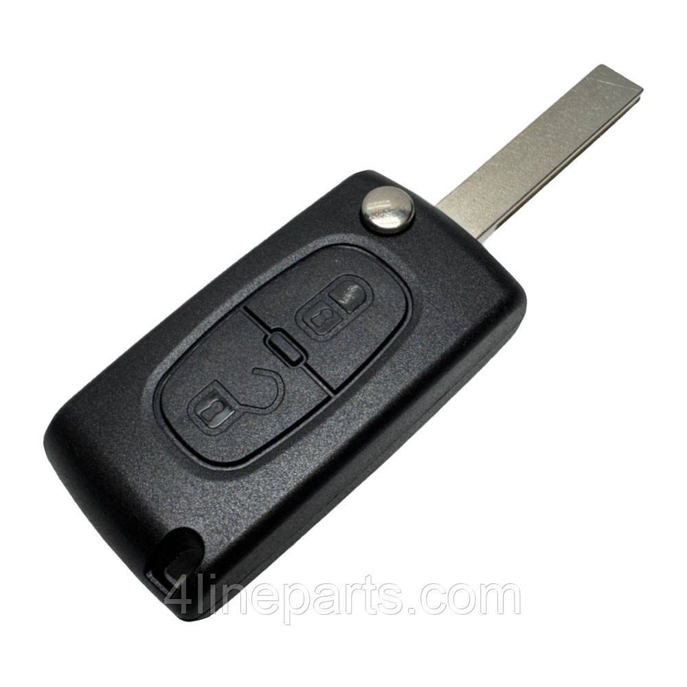 Корпус ключа брелка C8 Citroen ce0523 hu83, фото 1