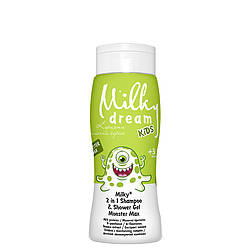 Шампунь-гель для душу 2в1 "Монстрик Max" 300 мл Milky Dream
