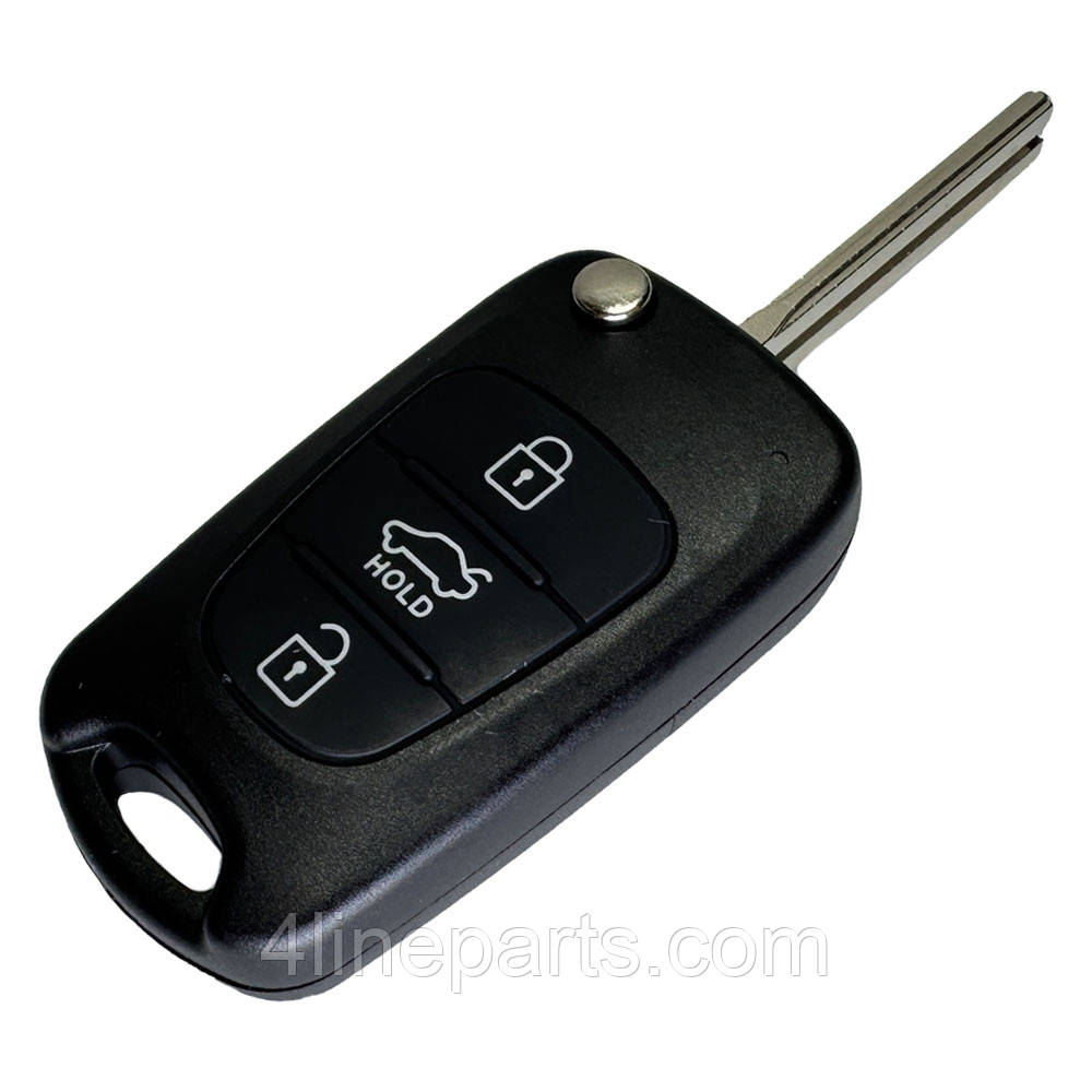 Корпус ключа брелка Sportage Kia 3 кн 95430-3W701 95430-3W700 95430-2K250 95430-2K340, фото 1