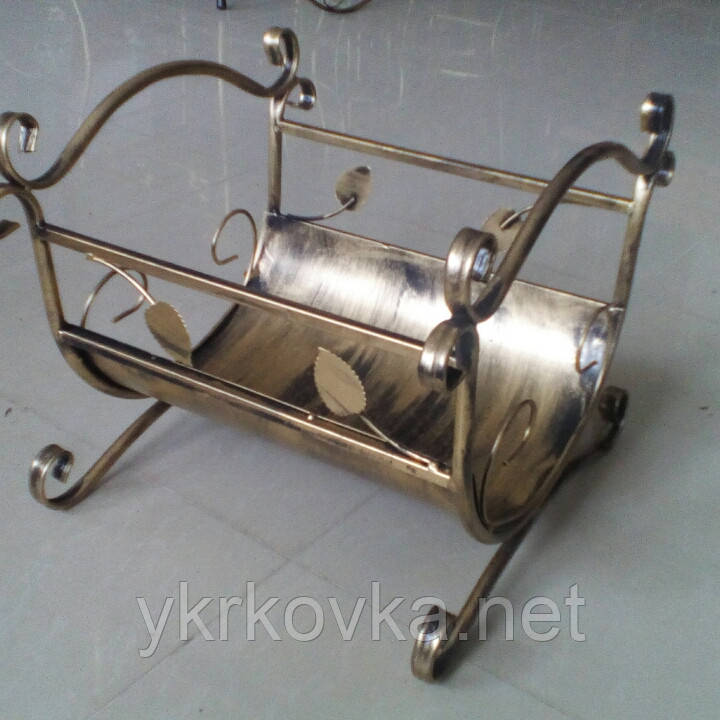 Дровниця з ручками